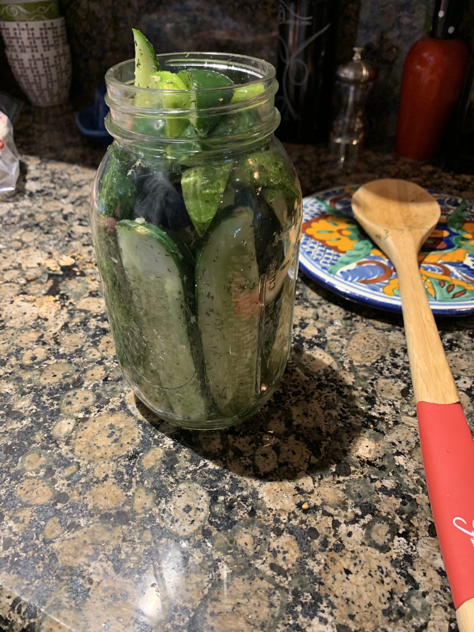 Garlic Sour Dill Pickles Kitchen Dust